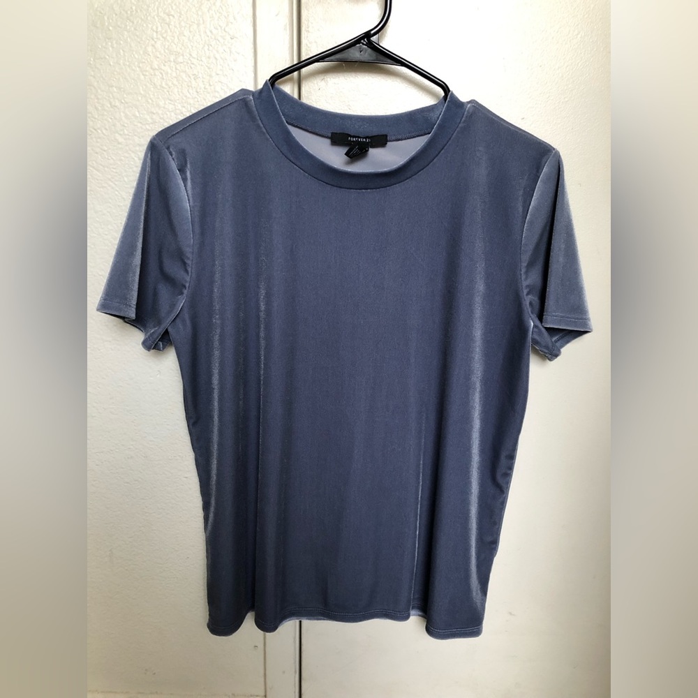Forever 21 velour top